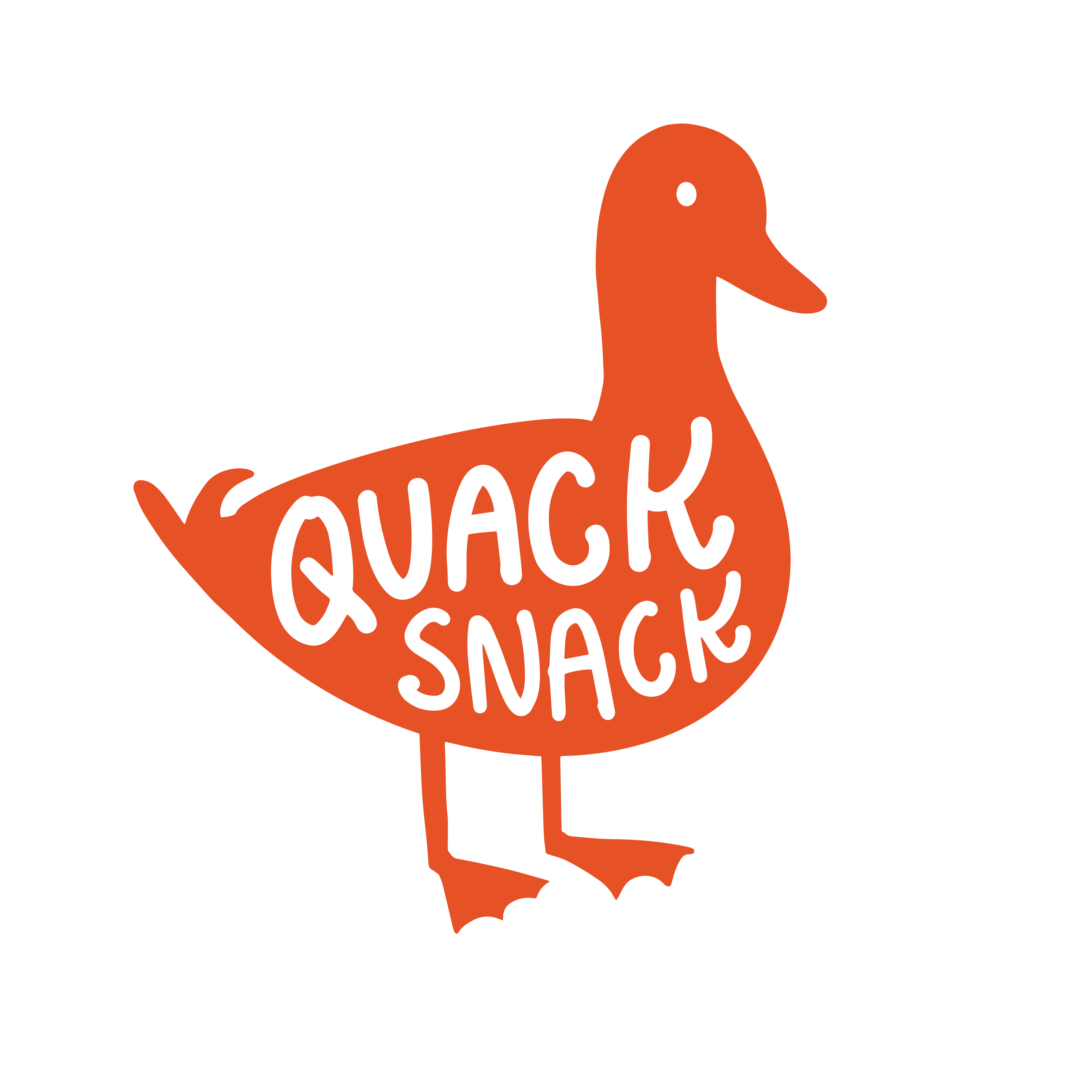 Quack Snack duck logo