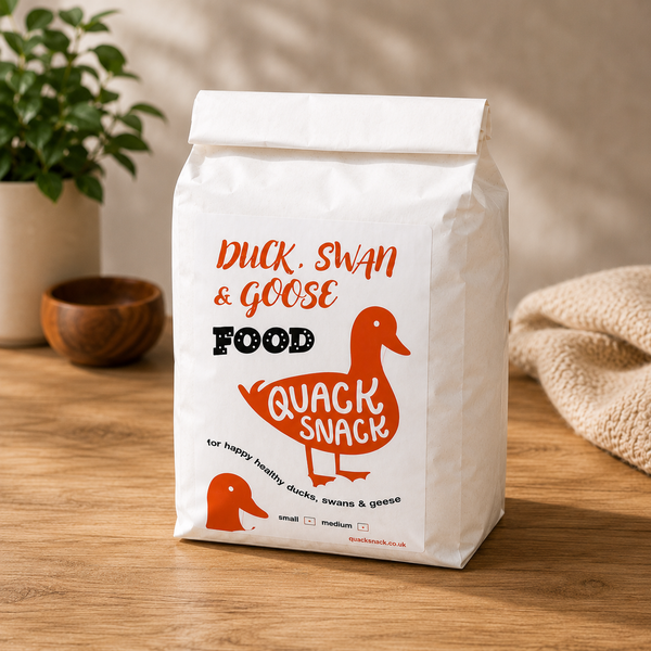 Large bag of duck and swan food