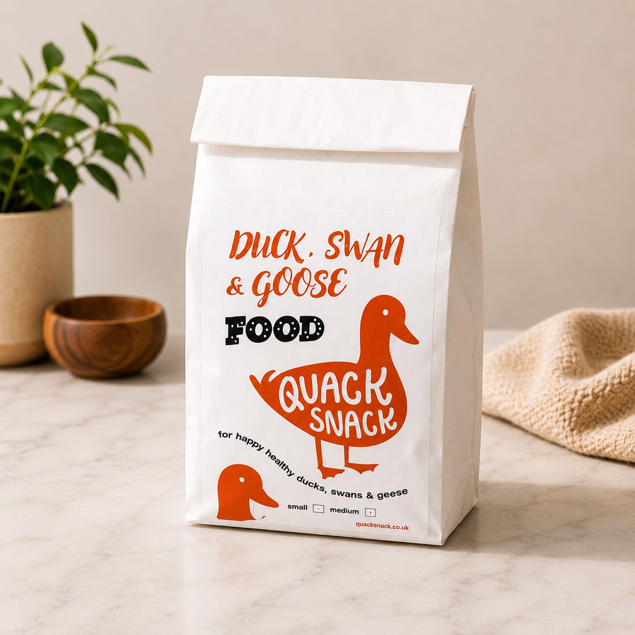 Small bag of duck and swan food
